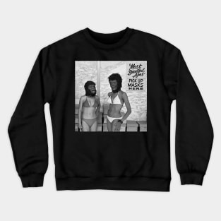 Planet Of The Apes Beauty Contest, Center City California 1973 Crewneck Sweatshirt